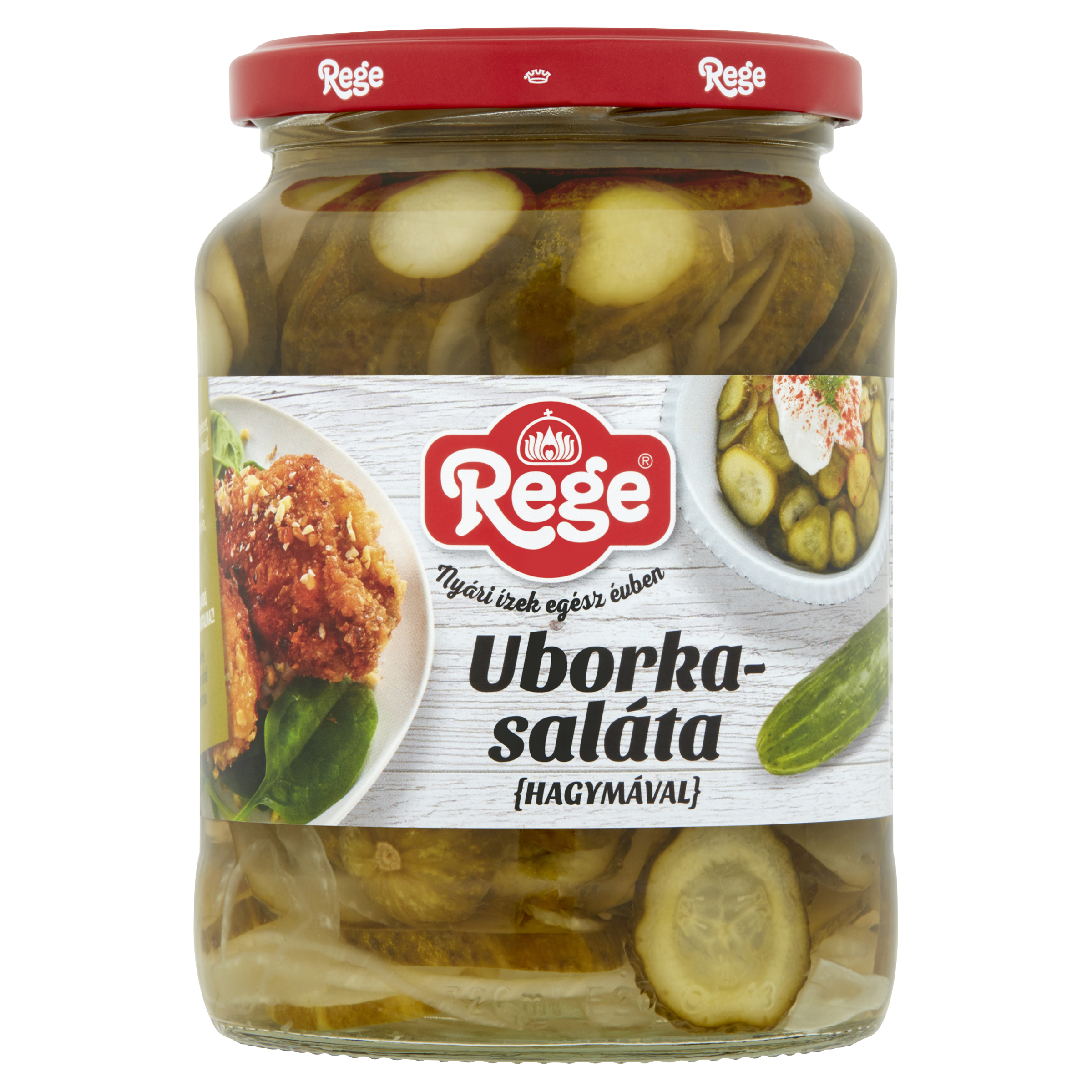 REGE uborkasaláta hagymával 720ml